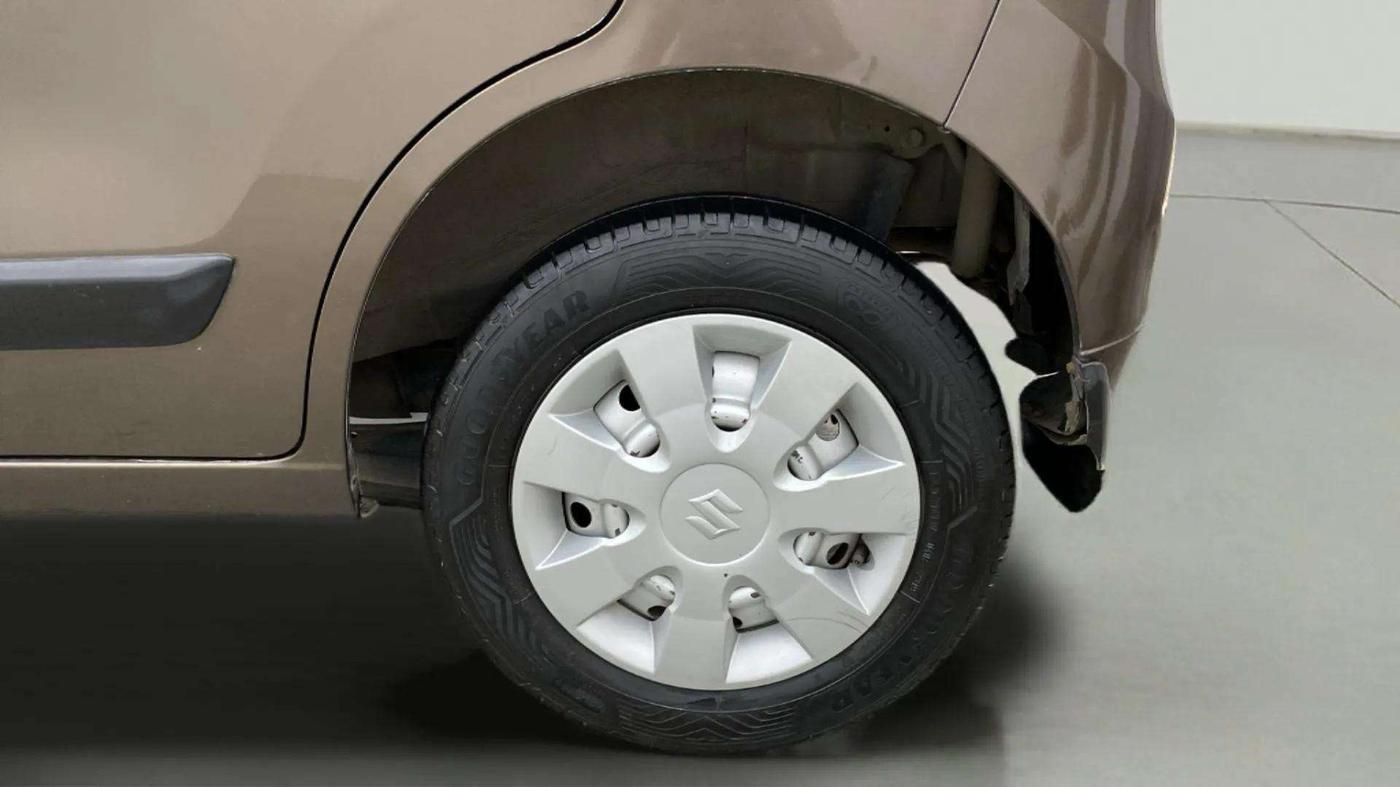 2014 Maruti Wagon R 1.0 LXI CNG, CNG, Manual, 71,798 km, Left Rear Wheel