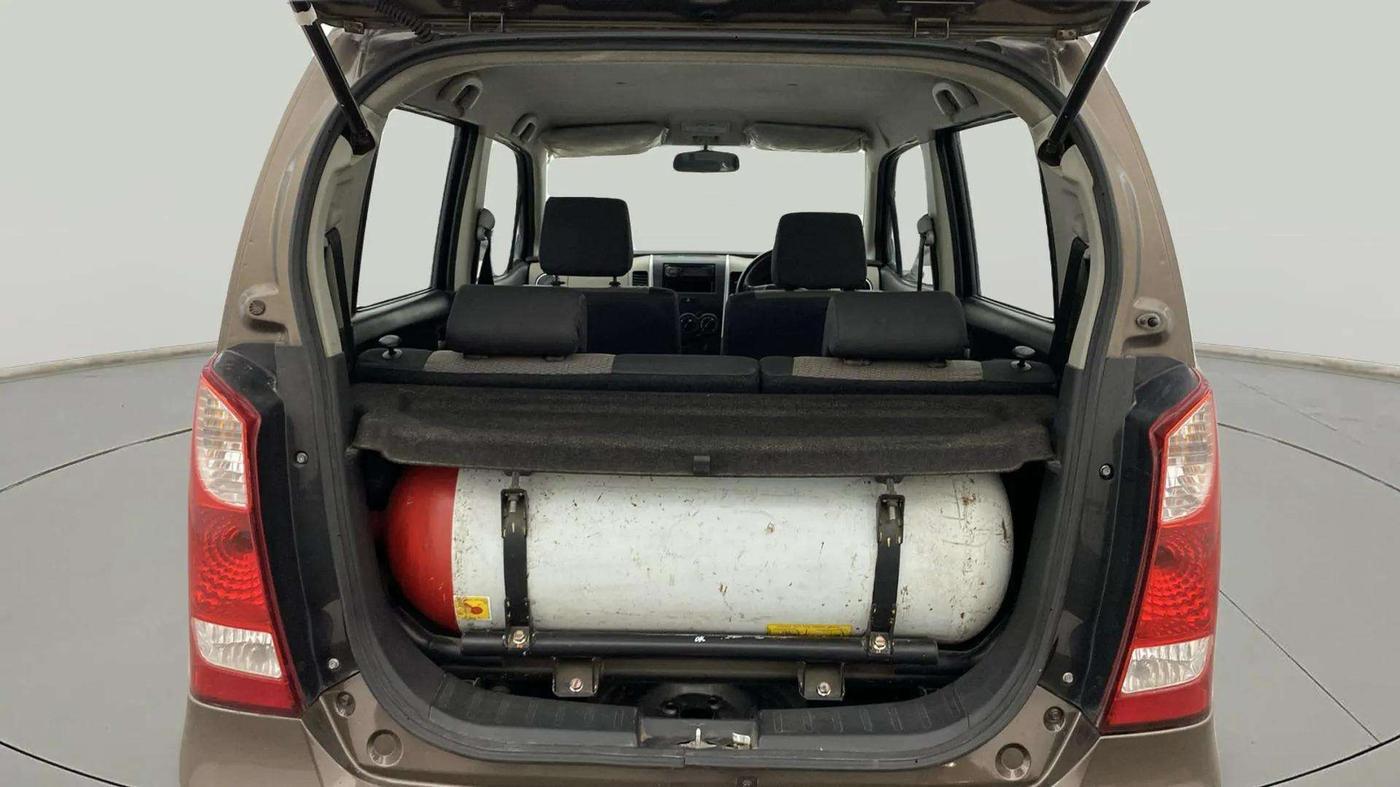 2014 Maruti Wagon R 1.0 LXI CNG, CNG, Manual, 71,798 km, Boot Inside