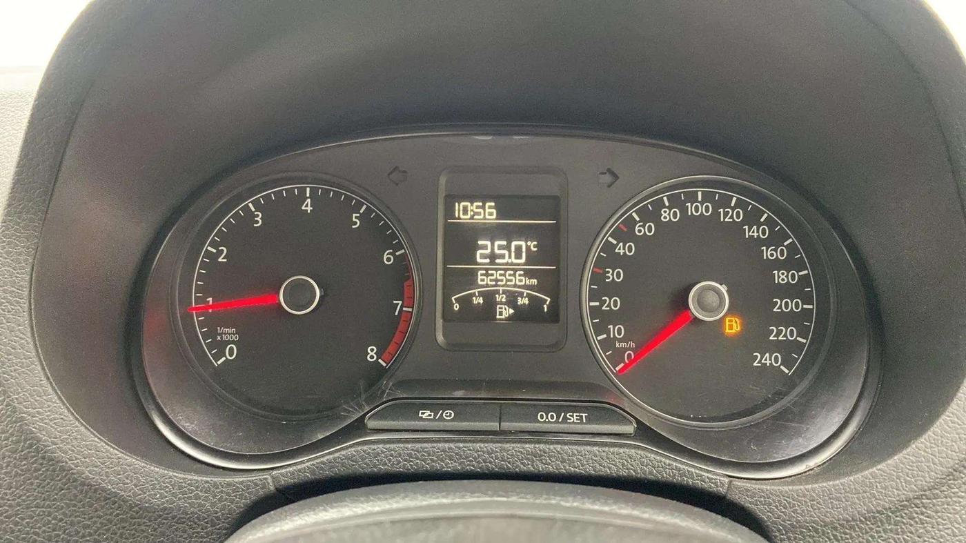 2018 Volkswagen Ameo TRENDLINE 1.0L, Petrol, Manual, 62,537 km, Odometer Image
