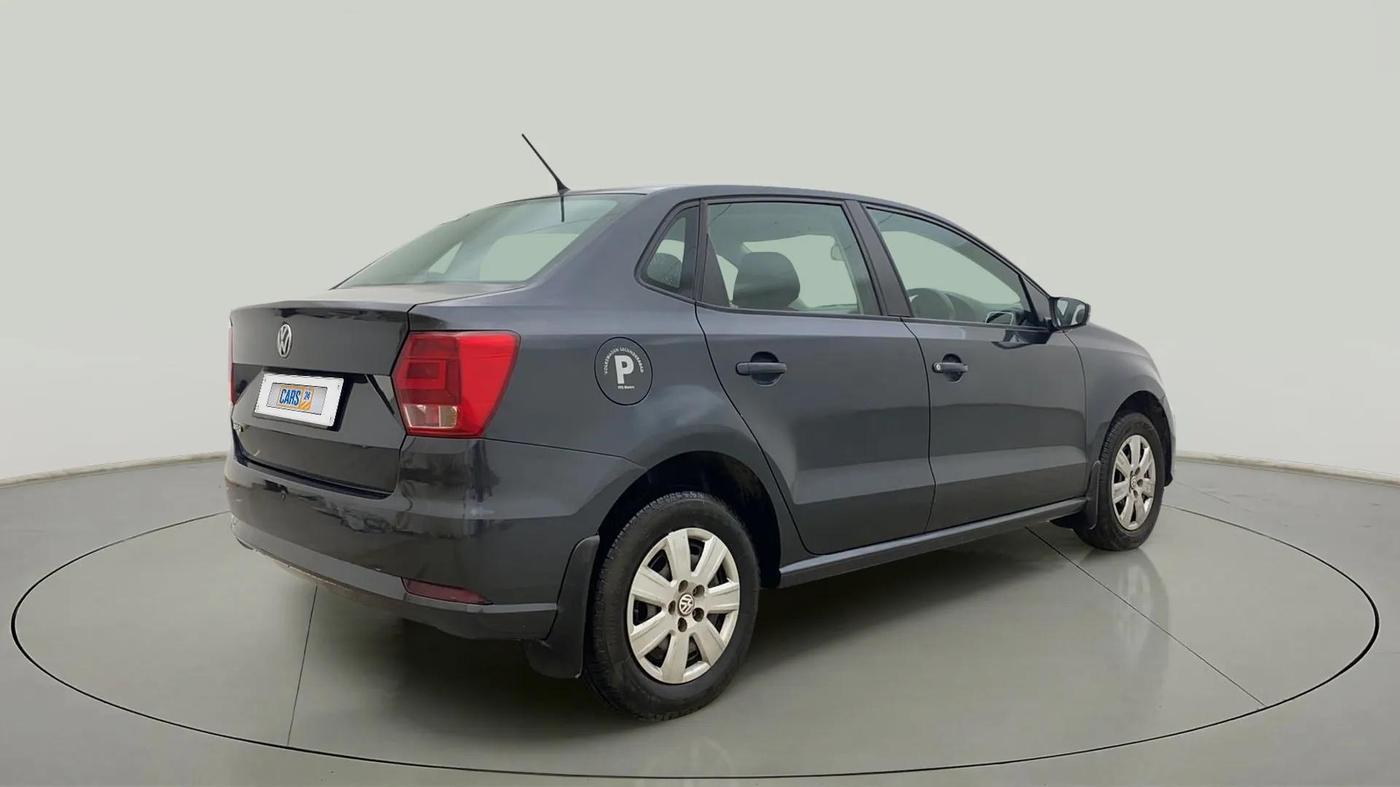 2018 Volkswagen Ameo TRENDLINE 1.0L, Petrol, Manual, 62,537 km, Right Back Diagonal