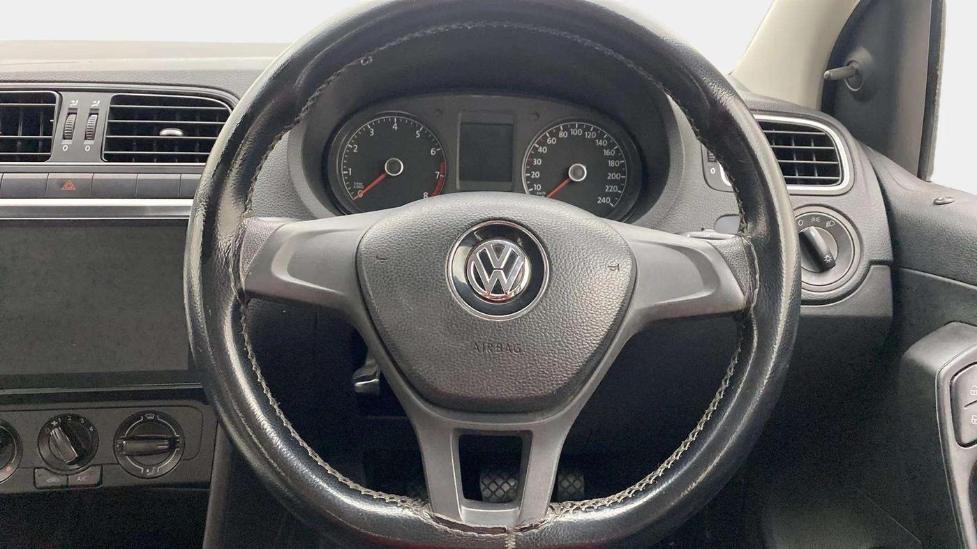 2018 Volkswagen Ameo TRENDLINE 1.0L, Petrol, Manual, 62,537 km, Steering Wheel Close Up