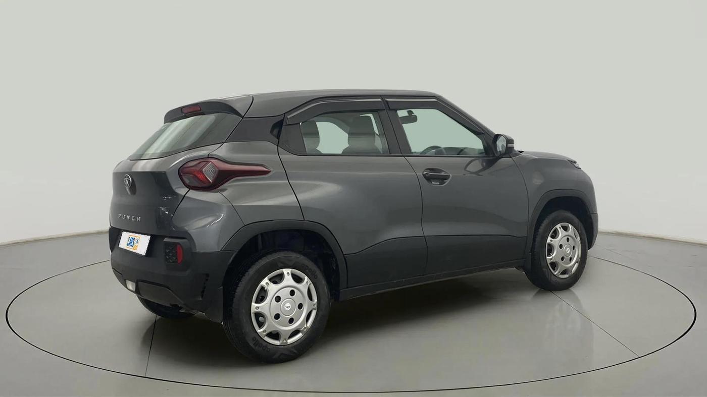 2022 Tata PUNCH PURE MT, Petrol, Manual, 34,591 km, Right Back Diagonal