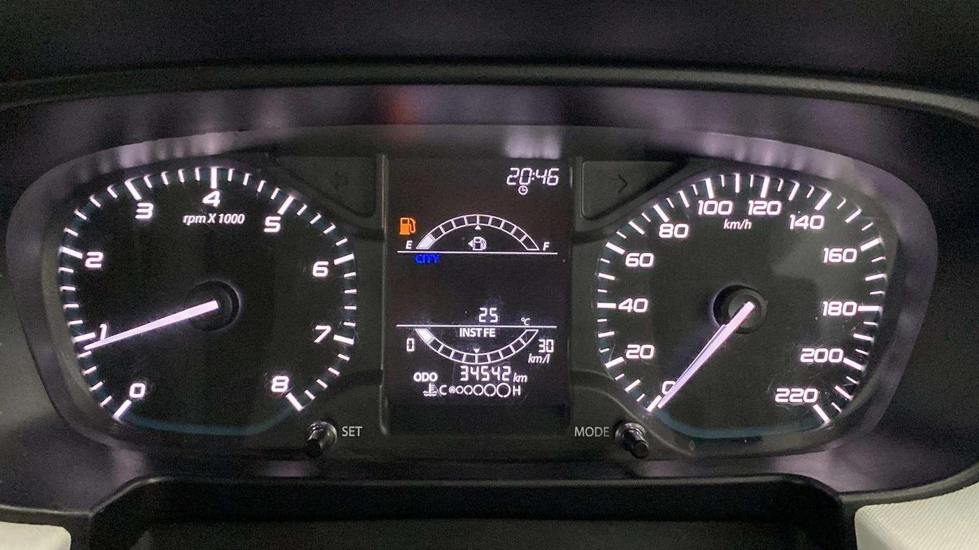 2022 Tata PUNCH PURE MT, Petrol, Manual, 34,591 km, Odometer Image