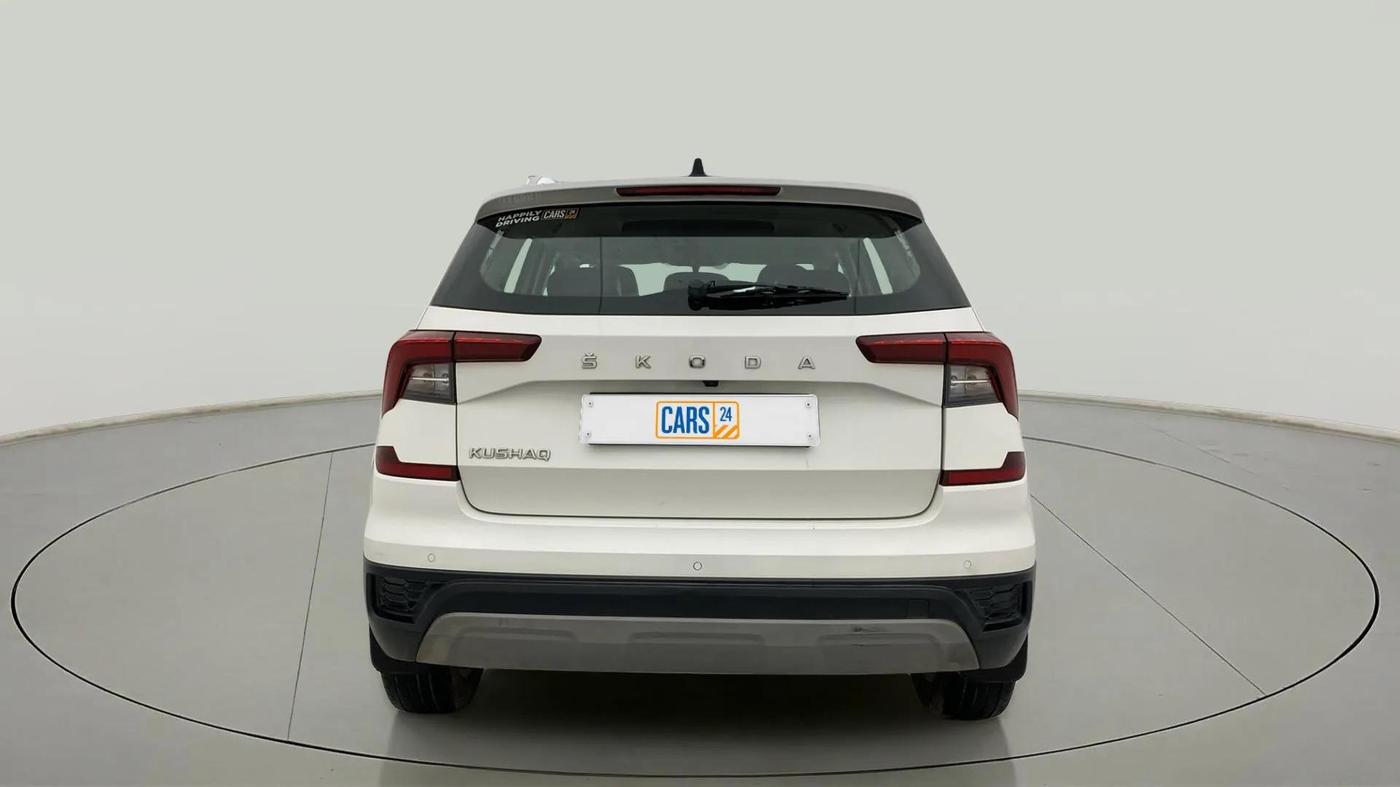 2021 Skoda KUSHAQ AMBITION 1.0L TSI AT, Petrol, Automatic, 65,704 km, Back/Rear