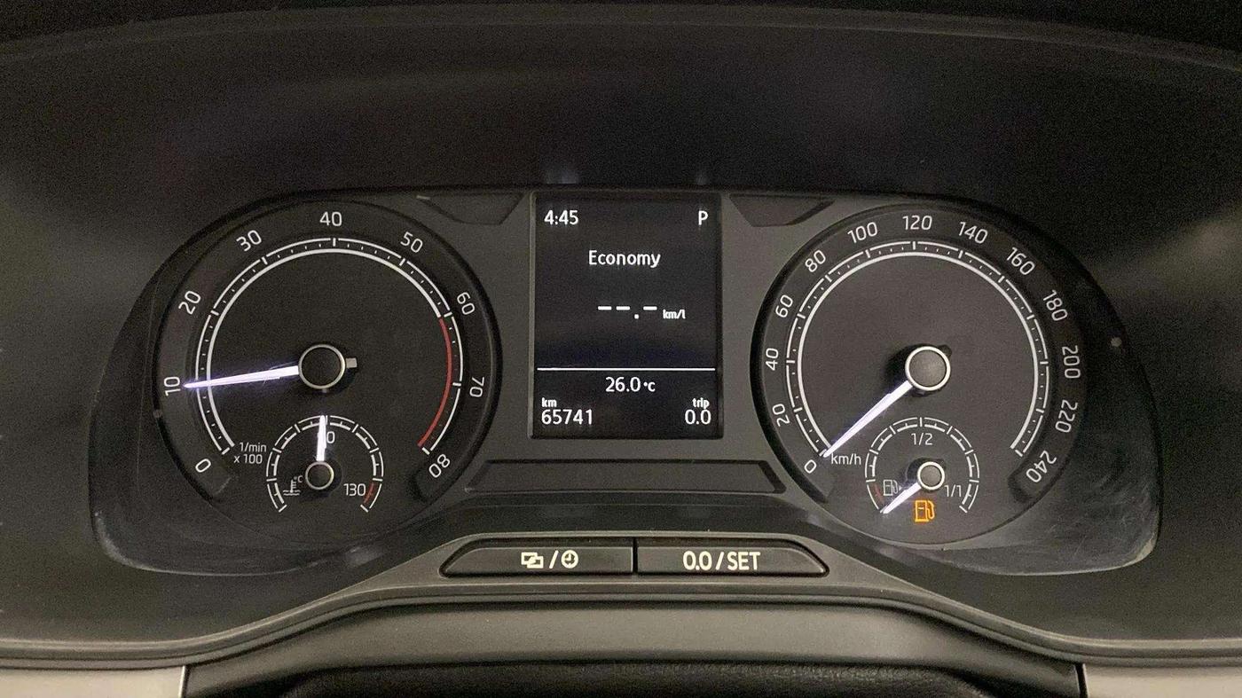 2021 Skoda KUSHAQ AMBITION 1.0L TSI AT, Petrol, Automatic, 65,704 km, Odometer Image