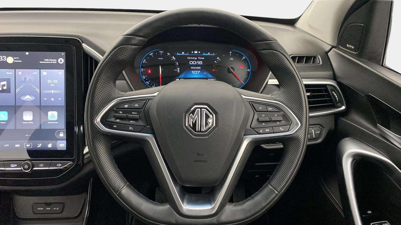 2019 MG HECTOR SHARP HYBRID 1.5 PETROL, Petrol, Manual, 11,744 km, Steering Wheel Close Up