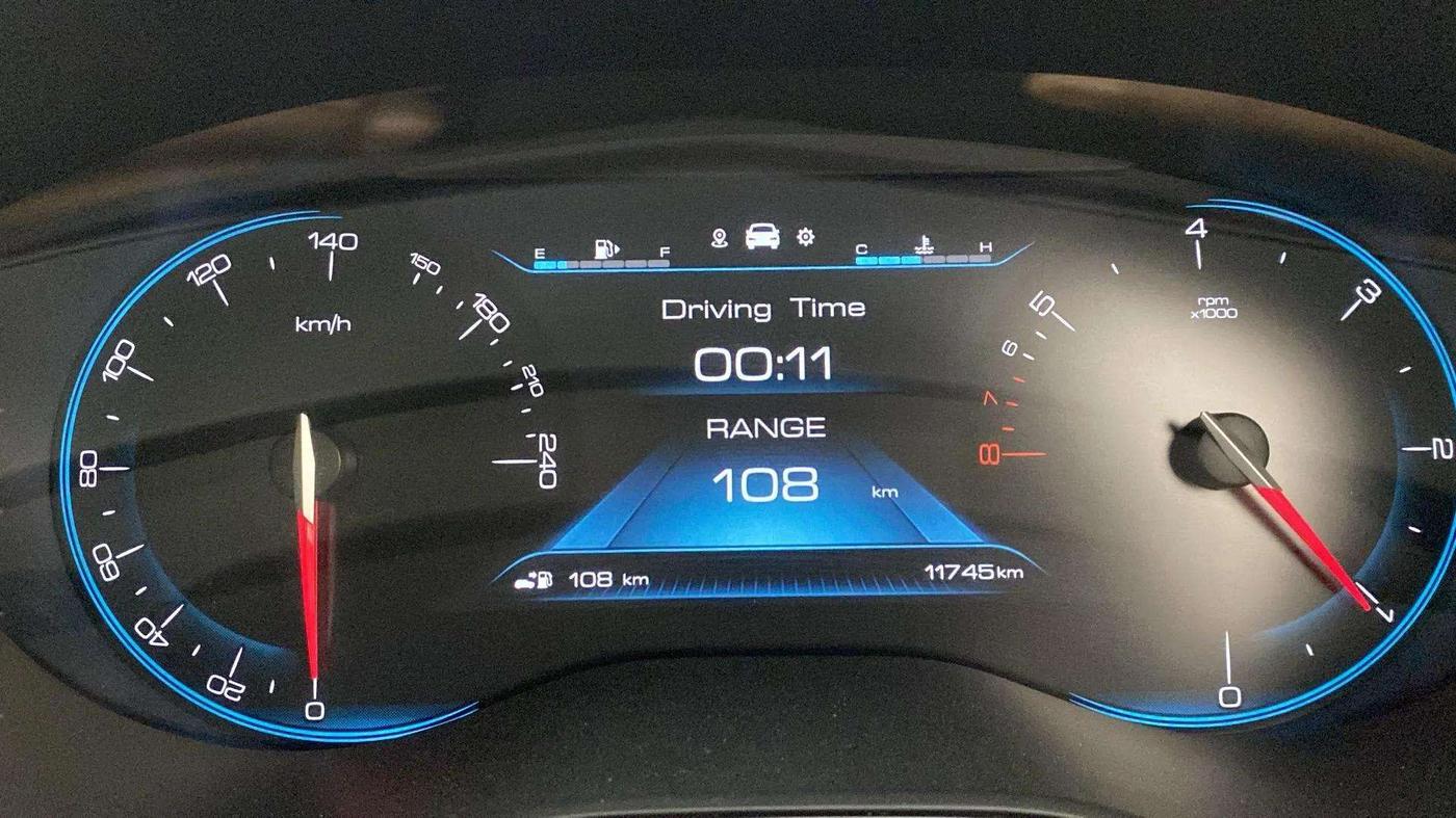 2019 MG HECTOR SHARP HYBRID 1.5 PETROL, Petrol, Manual, 11,744 km, Odometer Image