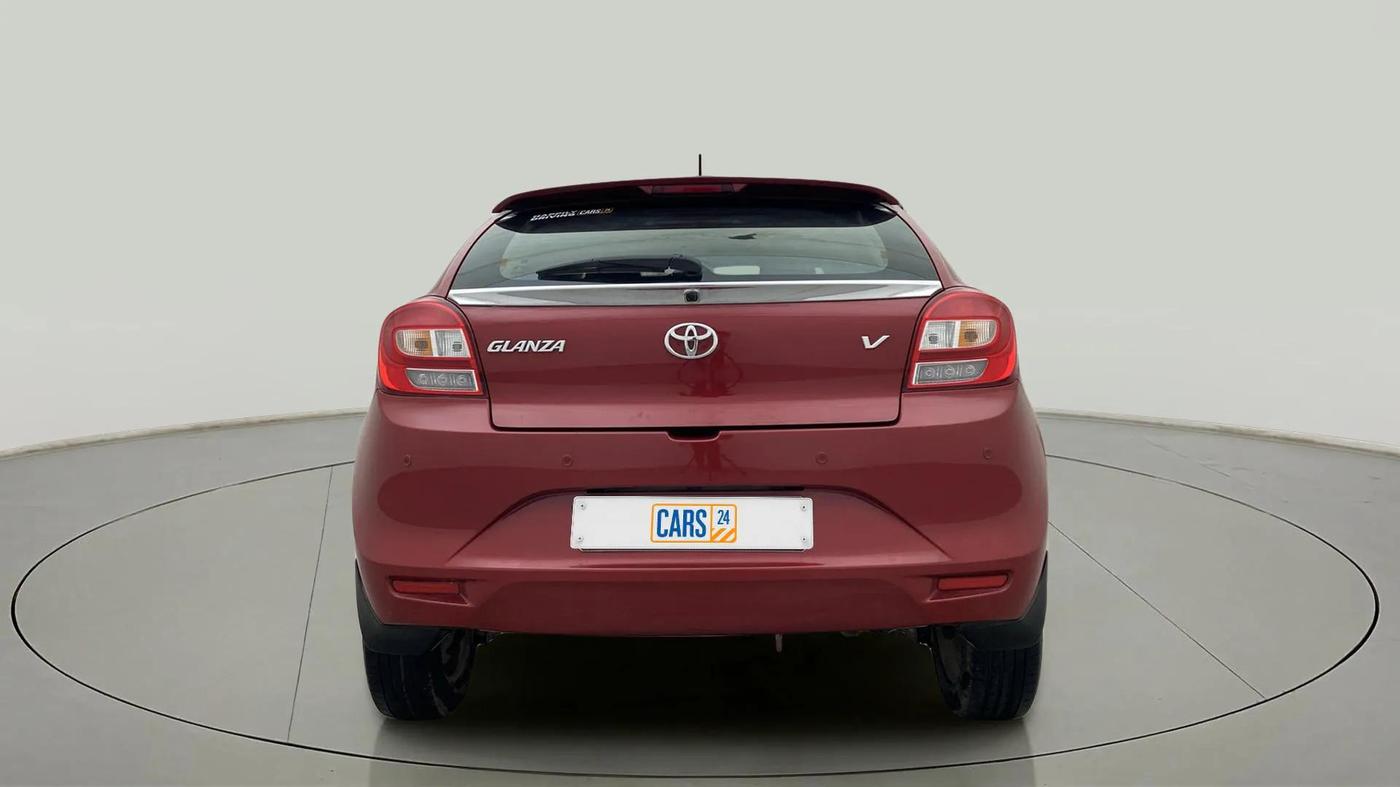 2019 Toyota Glanza V CVT, Petrol, Automatic, 37,994 km, Back/Rear