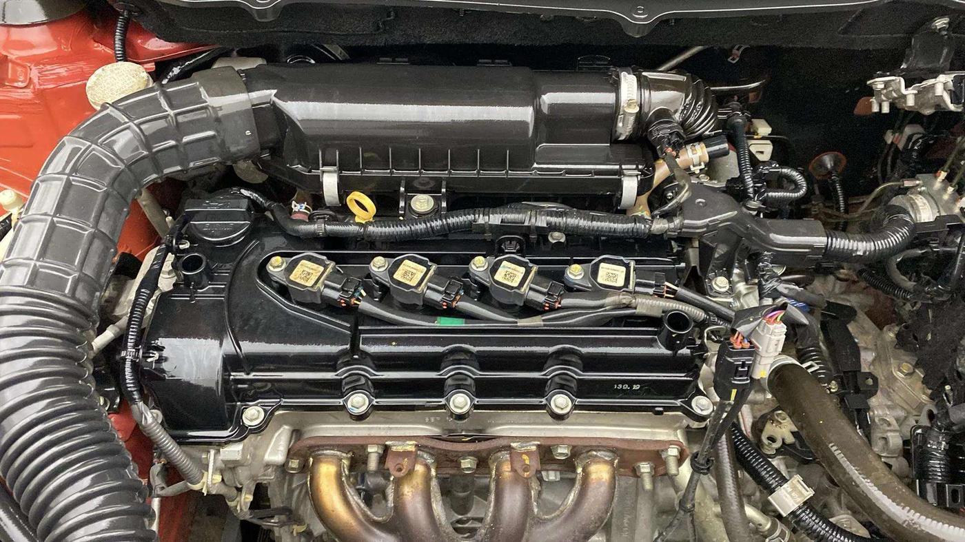 2019 Toyota Glanza V CVT, Petrol, Automatic, 37,994 km, Engine View