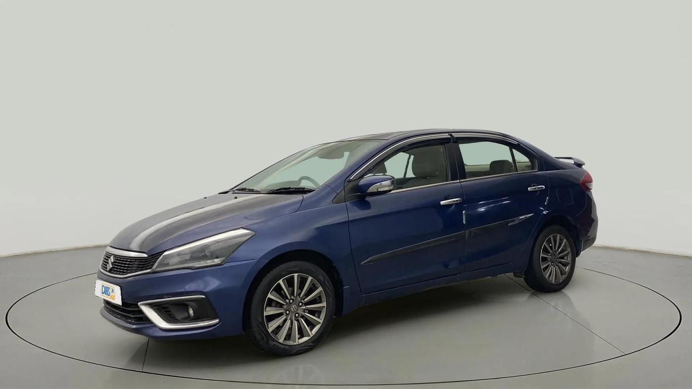2018 Maruti Ciaz ALPHA 1.5 SHVS PETROL, Petrol, Manual, 64,988 km, Left Front Diagonal