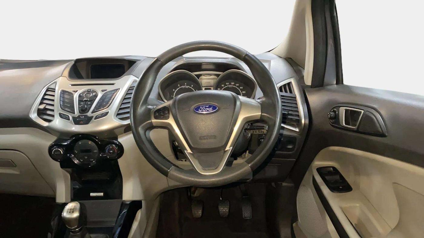 2015 Ford Ecosport TITANIUM 1.5L PETROL, Petrol, Manual, 44,754 km, Steering Wheel Close Up