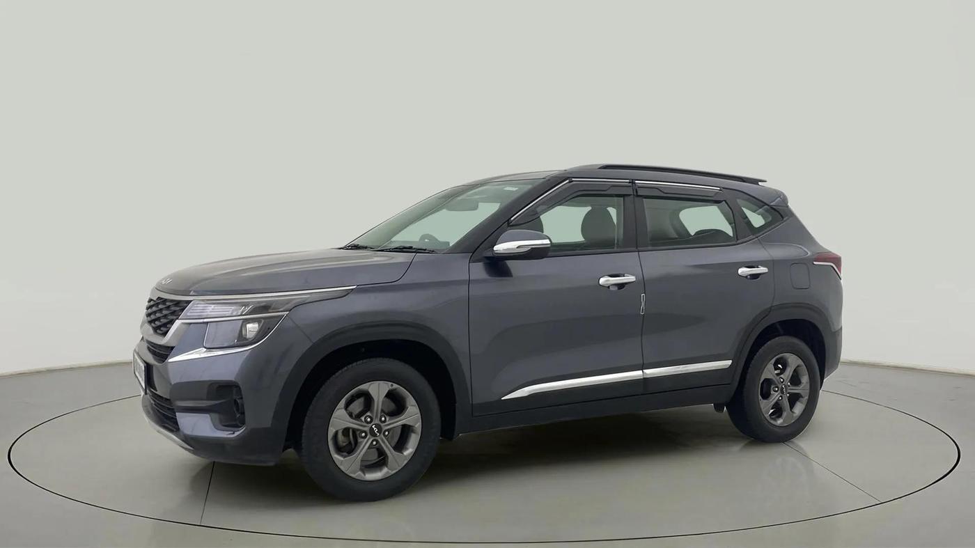 2021 KIA SELTOS HTK PLUS 1.5, Petrol, Manual, 28,505 km, Left Front Diagonal