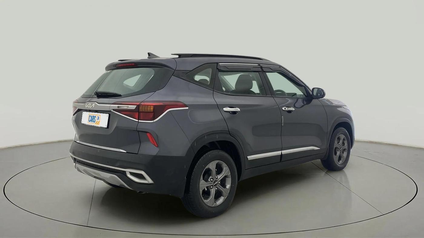 2021 KIA SELTOS HTK PLUS 1.5, Petrol, Manual, 28,505 km, Right Back Diagonal