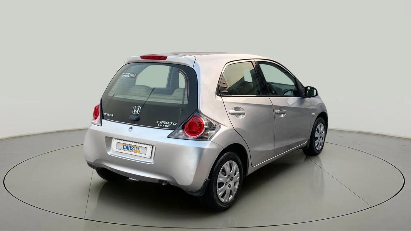 2014 Honda Brio S MT, Petrol, Manual, 64,730 km, Right Back Diagonal