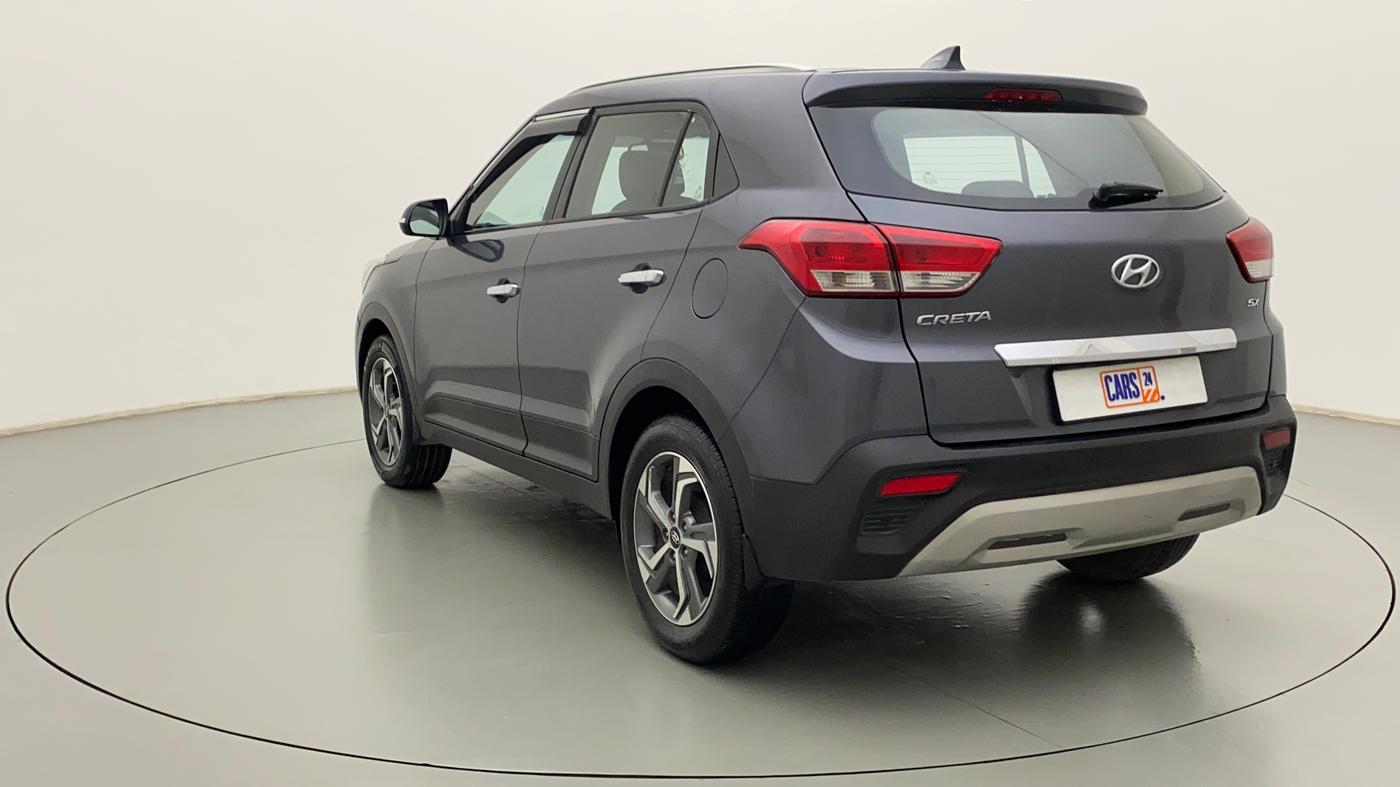 2018 Hyundai Creta SX (O) 1.6 PETROL, Petrol, Manual, 80,751 km, Left Back Diagonal