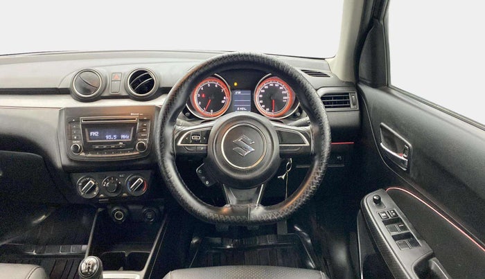 2018 Maruti Swift VXI, Petrol, Manual, 81,508 km, Steering Wheel Close Up
