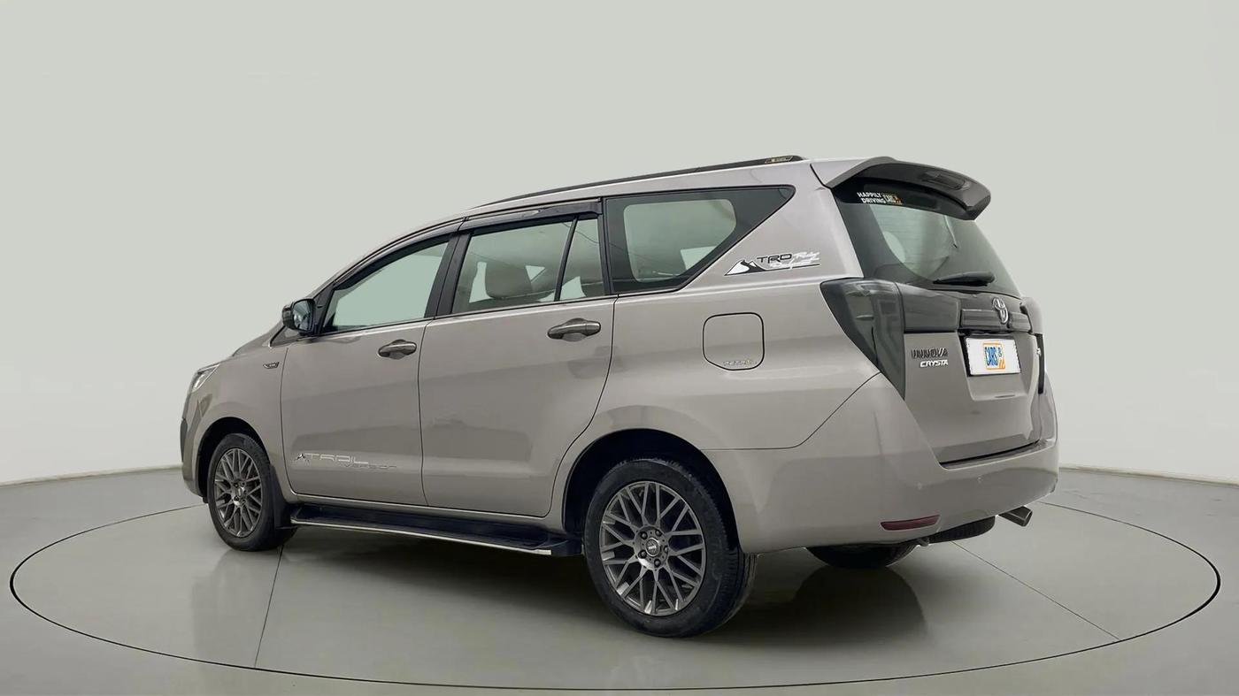 2022 Toyota Innova Crysta 2.7 ZX AT 7 STR, Petrol, Automatic, 16,009 km, Left Back Diagonal