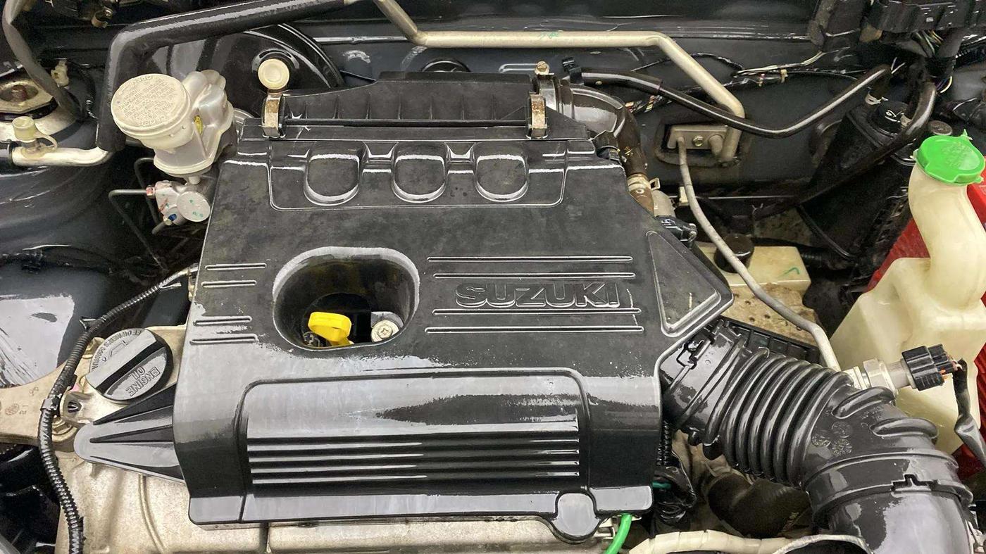 2018 Maruti Alto K10 VXI (O) AMT, Petrol, Automatic, 38,574 km, Engine View