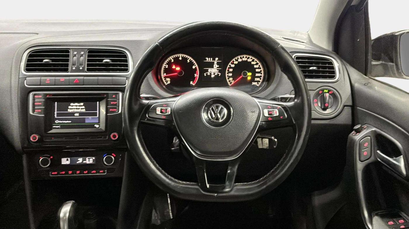2017 Volkswagen Polo GT TSI AT, Petrol, Automatic, 84,355 km, Steering Wheel Close Up