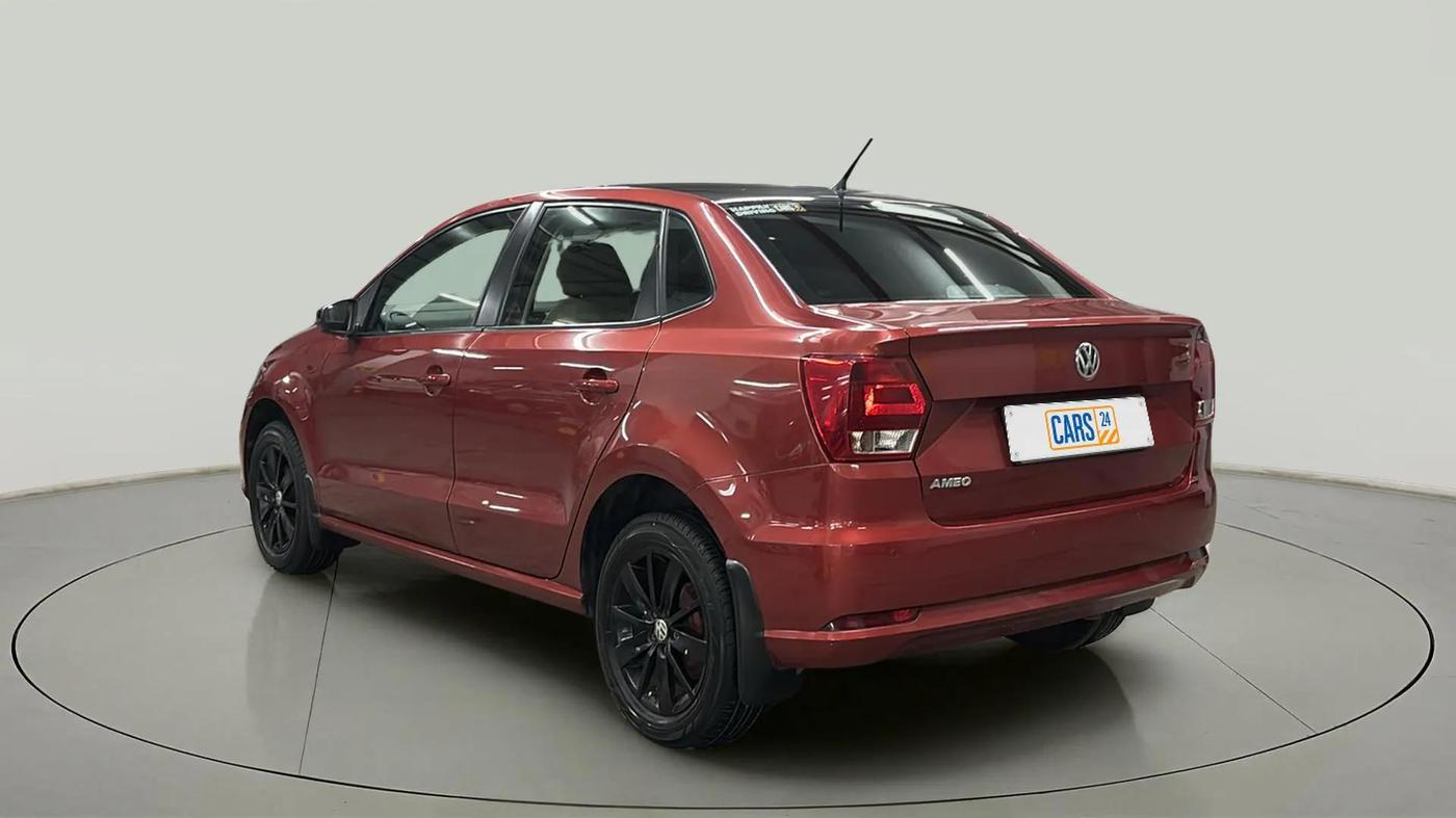 2019 Volkswagen Ameo COMFORTLINE 1.0L, Petrol, Manual, 36,382 km, Left Back Diagonal
