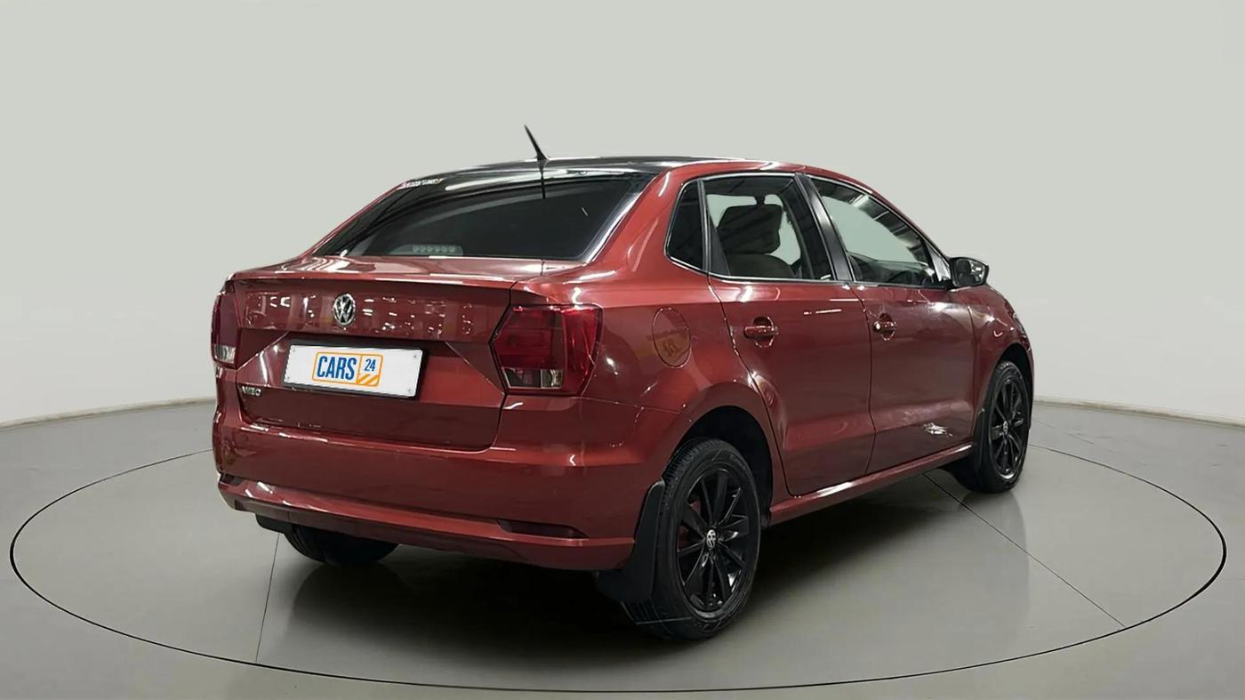 2019 Volkswagen Ameo COMFORTLINE 1.0L, Petrol, Manual, 36,382 km, Right Back Diagonal