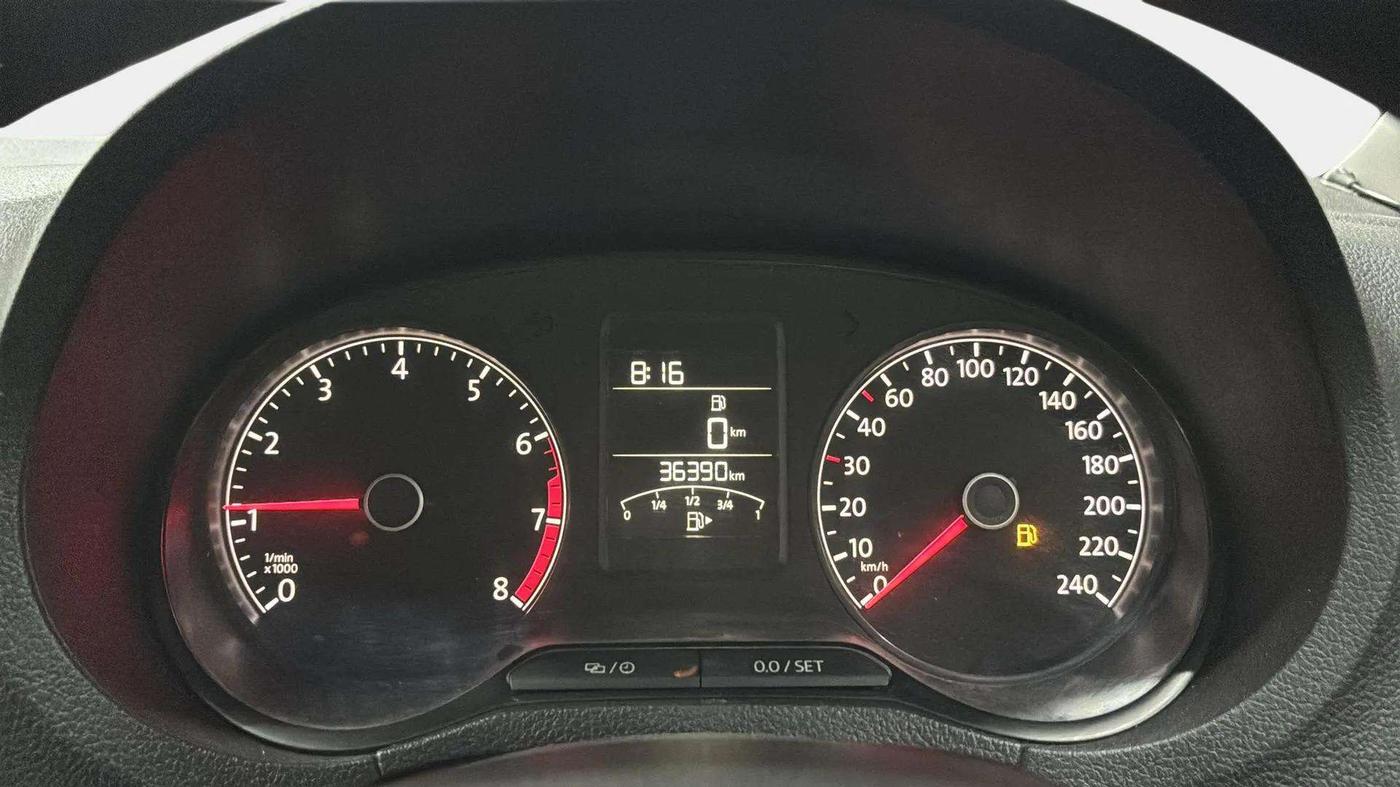 2019 Volkswagen Ameo COMFORTLINE 1.0L, Petrol, Manual, 36,382 km, Odometer Image