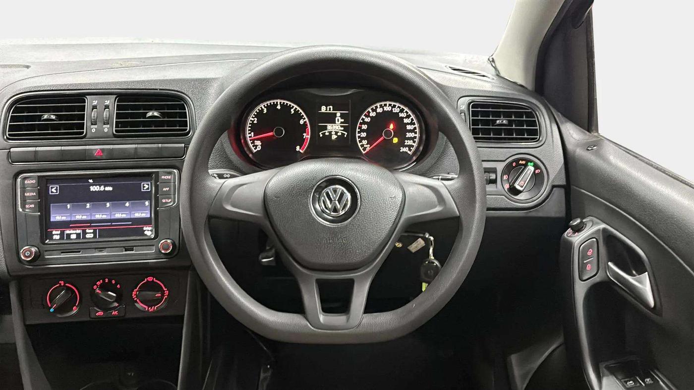 2019 Volkswagen Ameo COMFORTLINE 1.0L, Petrol, Manual, 36,382 km, Steering Wheel Close Up