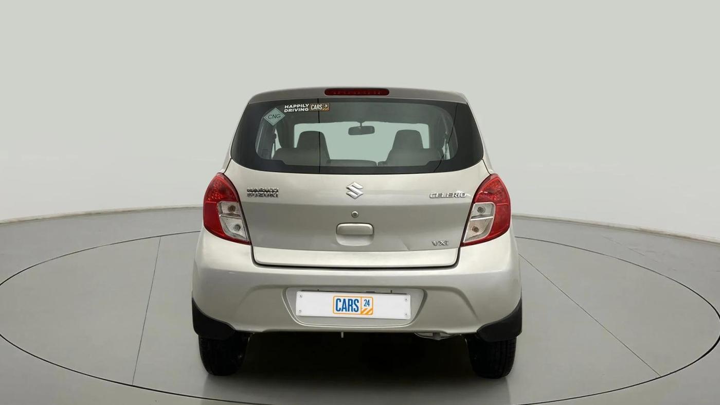 2018 Maruti Celerio VXI CNG, CNG, Manual, 60,812 km, Back/Rear