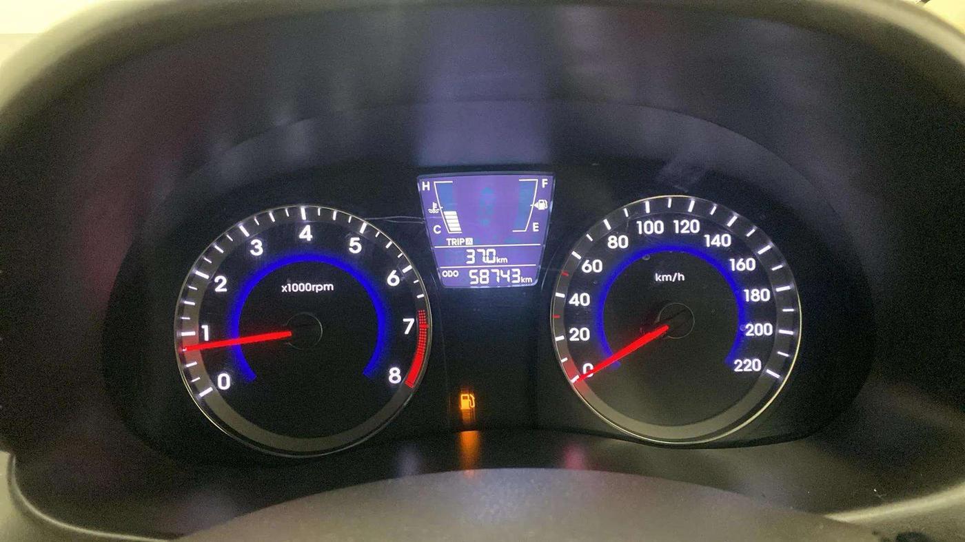 2014 Hyundai Verna FLUIDIC 1.4 VTVT CX, Petrol, Manual, 58,703 km, Odometer Image