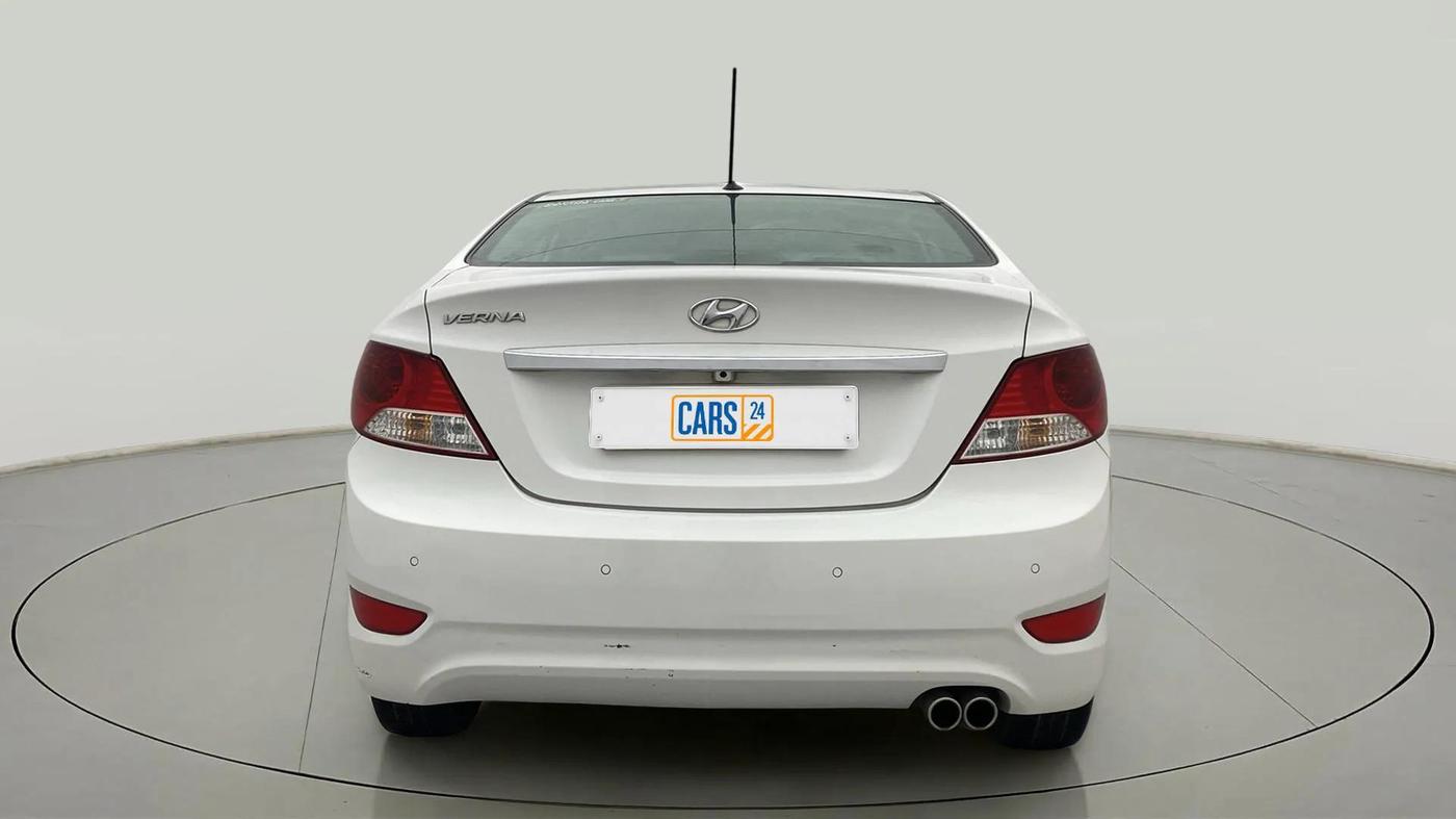 2014 Hyundai Verna FLUIDIC 1.4 VTVT CX, Petrol, Manual, 58,703 km, Back/Rear
