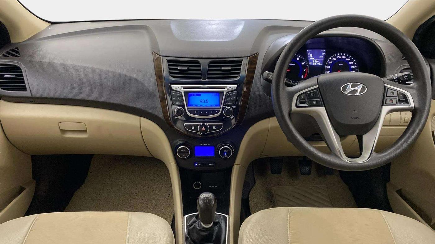 2014 Hyundai Verna FLUIDIC 1.4 VTVT CX, Petrol, Manual, 58,703 km, Dashboard