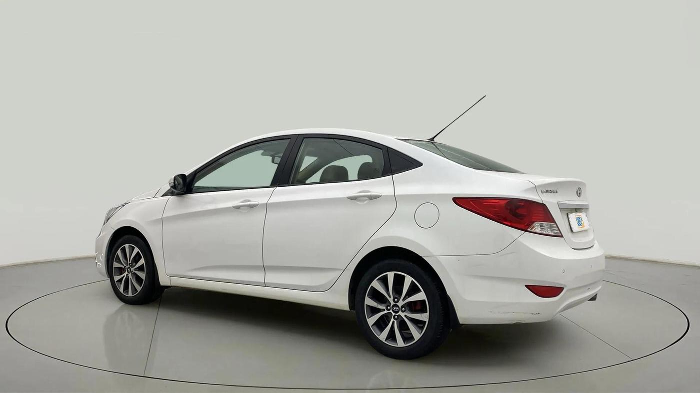 2014 Hyundai Verna FLUIDIC 1.4 VTVT CX, Petrol, Manual, 58,703 km, Left Back Diagonal