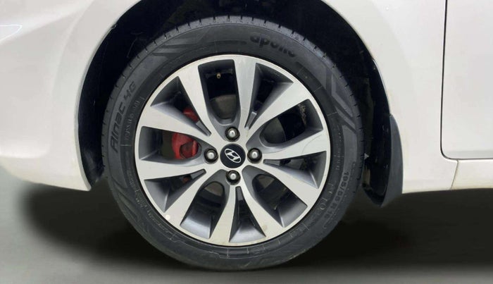2014 Hyundai Verna FLUIDIC 1.4 VTVT CX, Petrol, Manual, 58,703 km, Left Front Wheel