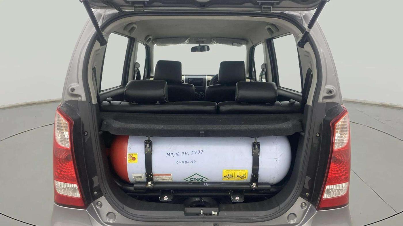 2017 Maruti Wagon R 1.0 LXI CNG, CNG, Manual, 60,071 km, Boot Inside