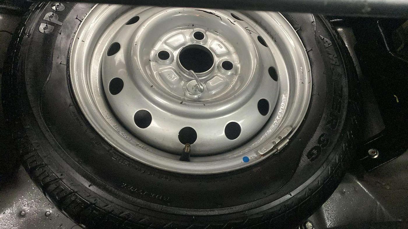 2017 Maruti Wagon R 1.0 LXI CNG, CNG, Manual, 60,071 km, Spare Tyre