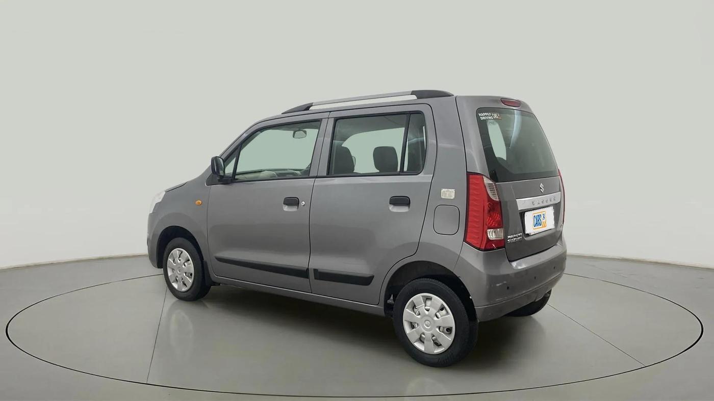 2017 Maruti Wagon R 1.0 LXI CNG, CNG, Manual, 60,071 km, Left Back Diagonal