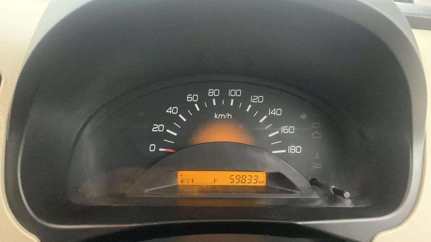 2017 Maruti Wagon R 1.0 LXI CNG, CNG, Manual, 60,071 km, Odometer Image