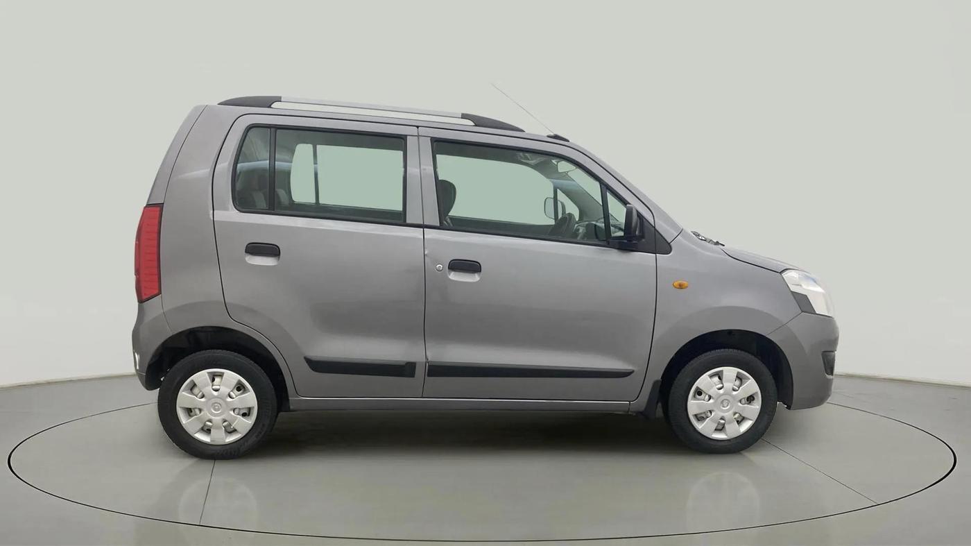 2017 Maruti Wagon R 1.0 LXI CNG, CNG, Manual, 60,071 km, Right Side View