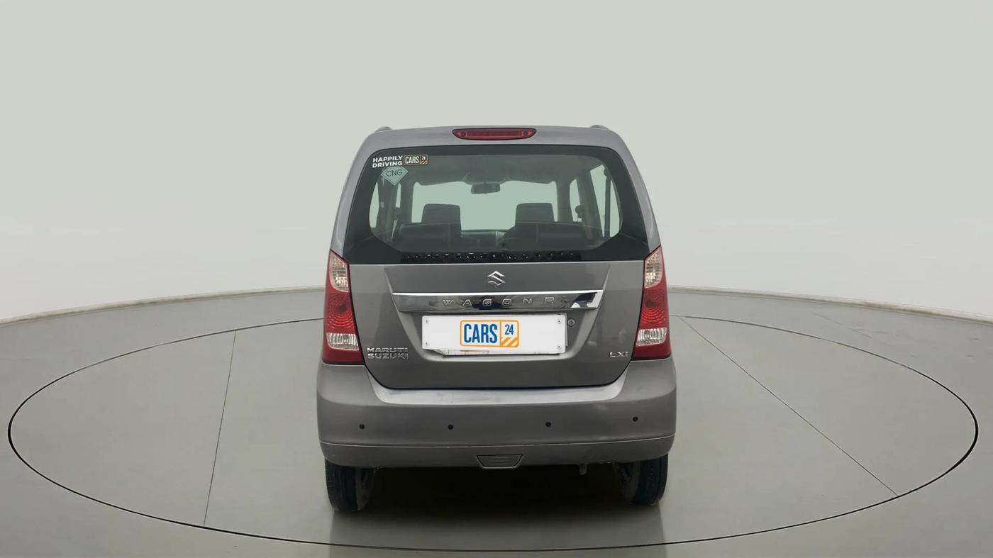 2017 Maruti Wagon R 1.0 LXI CNG, CNG, Manual, 60,071 km, Back/Rear