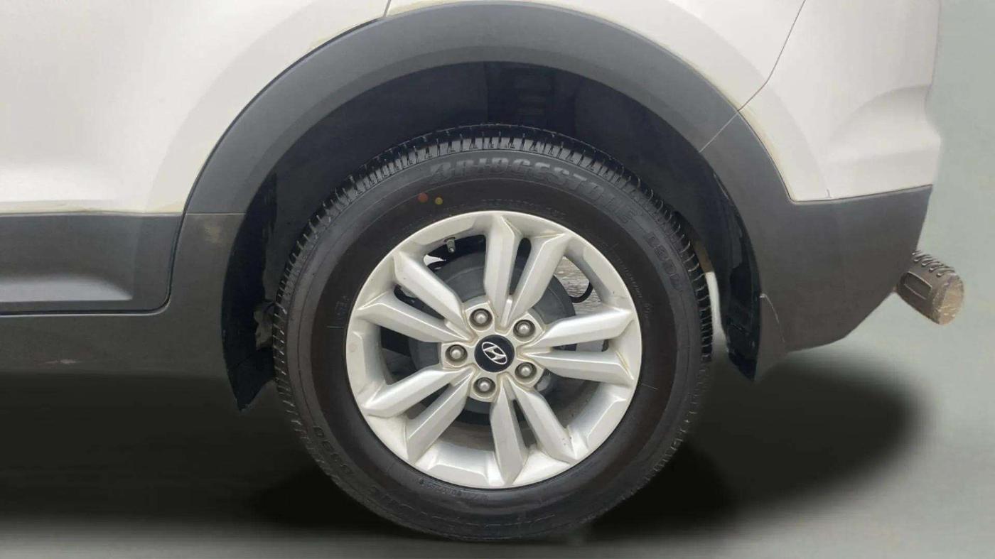 2017 Hyundai Creta SX 1.6 DIESEL, Diesel, Manual, 30,884 km, Left Rear Wheel