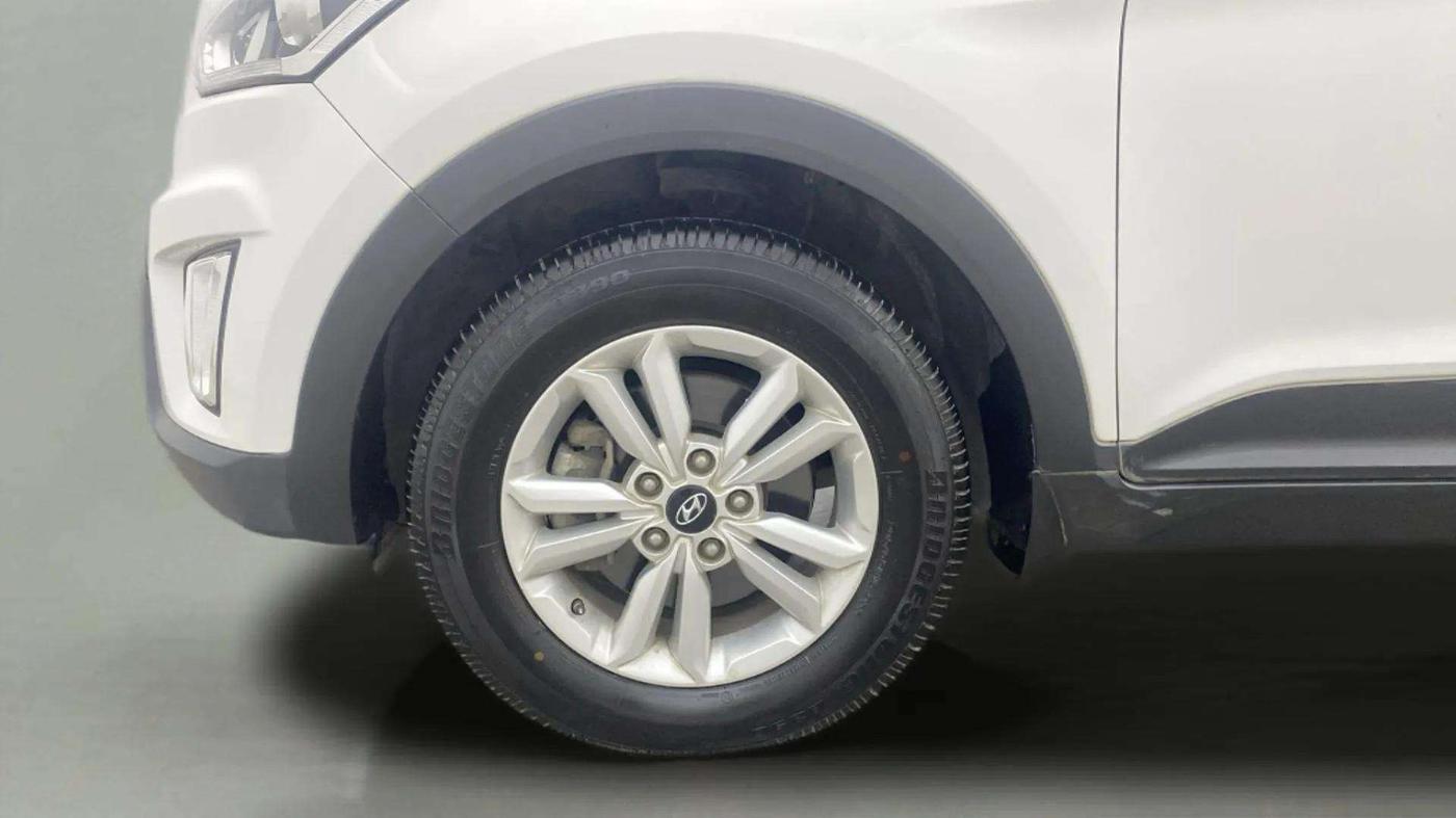 2017 Hyundai Creta SX 1.6 DIESEL, Diesel, Manual, 30,884 km, Left Front Wheel