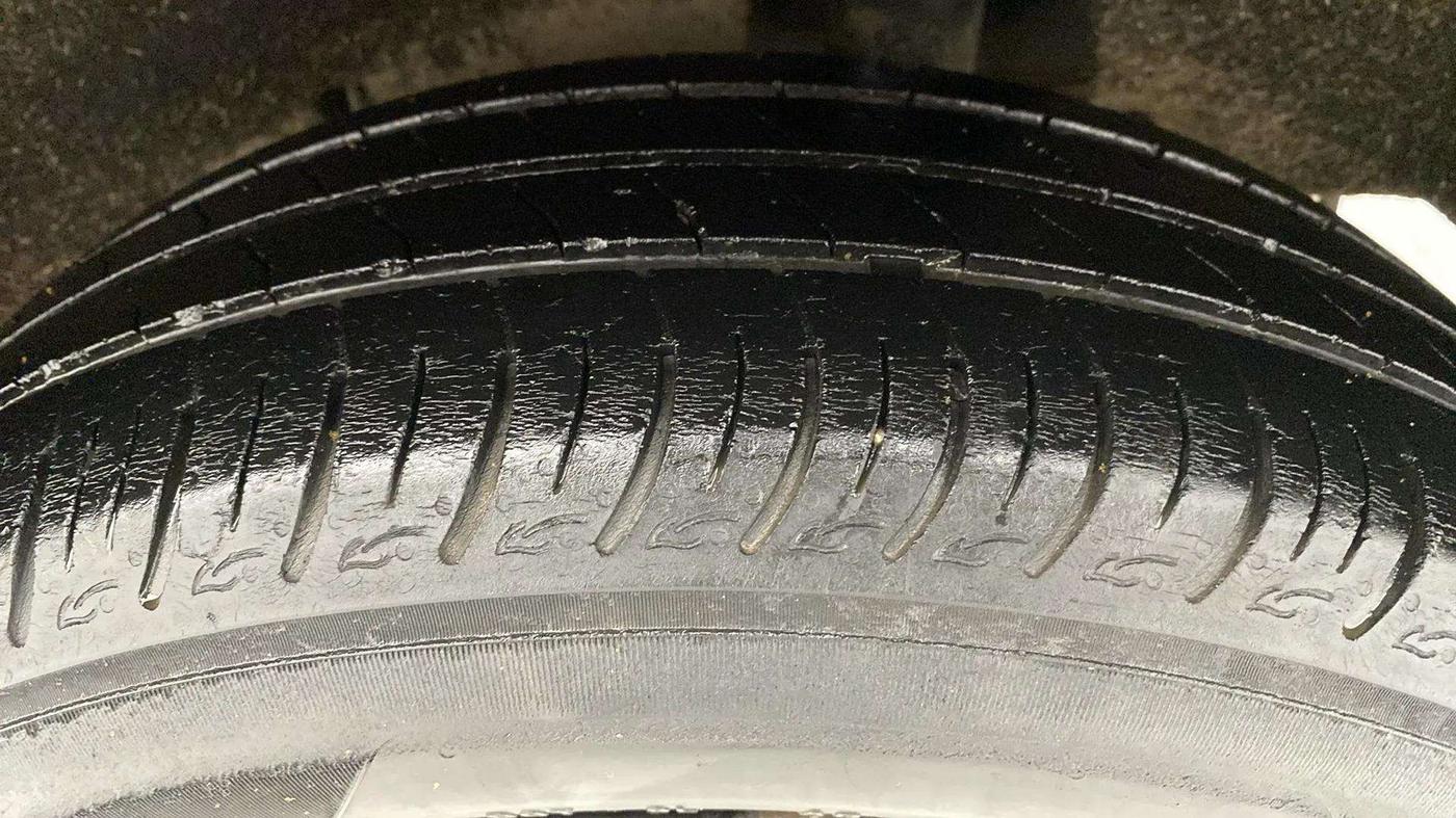 2020 Maruti Baleno DELTA PETROL 1.2, Petrol, Manual, 68,540 km, Left Rear Tyre Tread