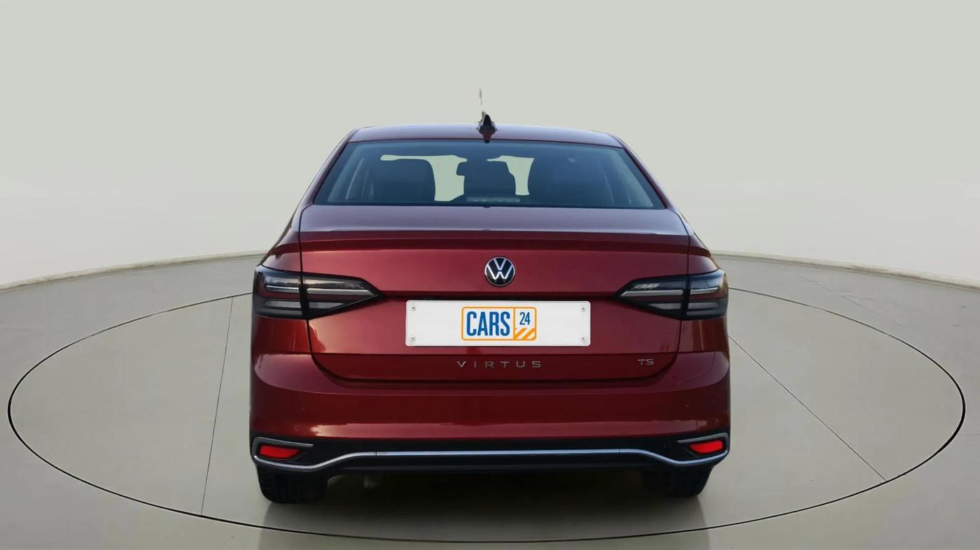 2023 Volkswagen VIRTUS TOPLINE TSI 1.0 MT, Petrol, Manual, 10,661 km, Back/Rear