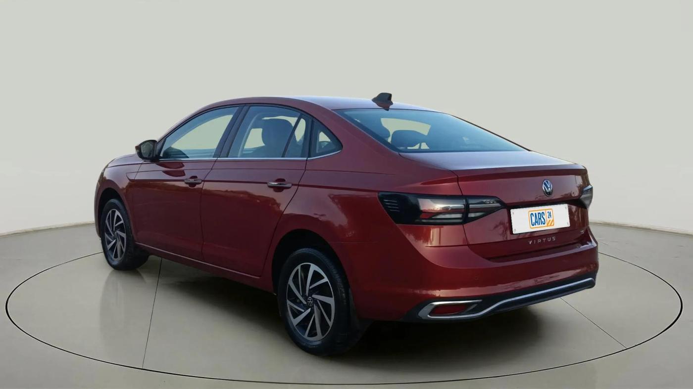 2023 Volkswagen VIRTUS TOPLINE TSI 1.0 MT, Petrol, Manual, 10,661 km, Left Back Diagonal