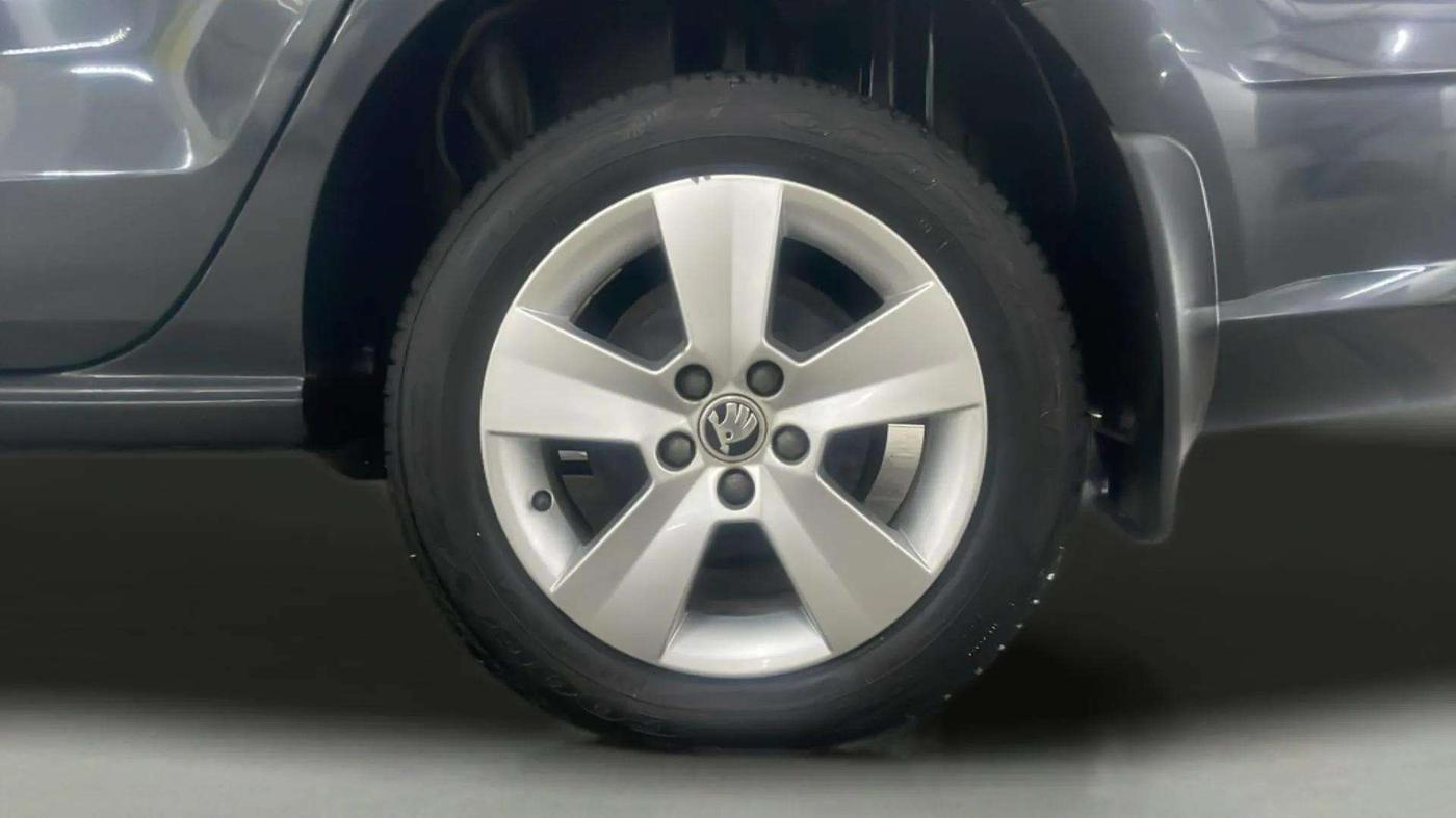 2021 Skoda Rapid 1.0 AMBITION TSI MT, Petrol, Manual, 26,839 km, Left Rear Wheel