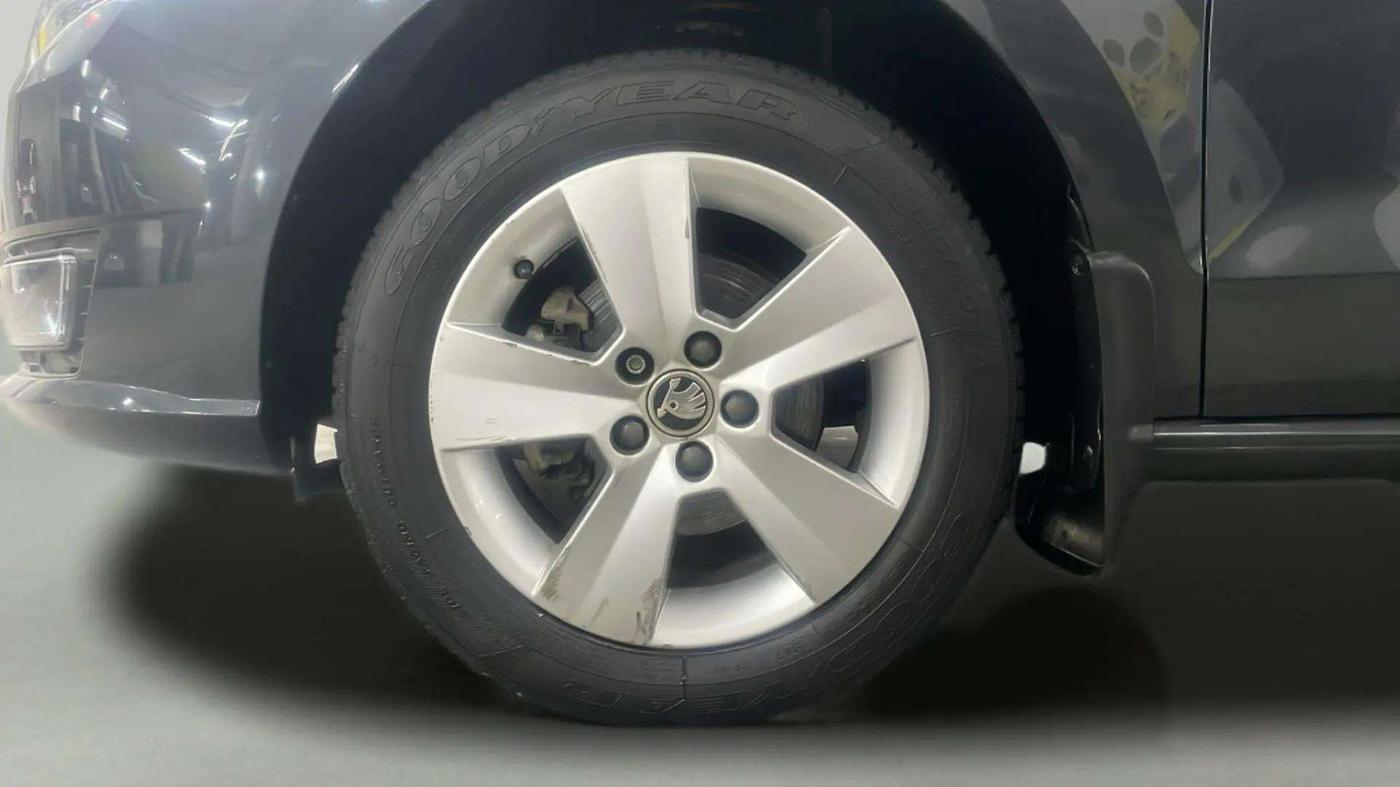 2021 Skoda Rapid 1.0 AMBITION TSI MT, Petrol, Manual, 26,839 km, Left Front Wheel