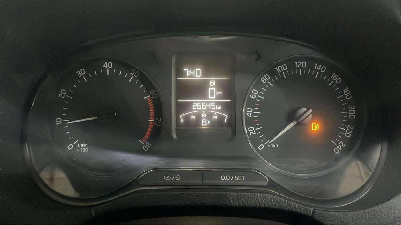 2021 Skoda Rapid 1.0 AMBITION TSI MT, Petrol, Manual, 26,839 km, Odometer Image