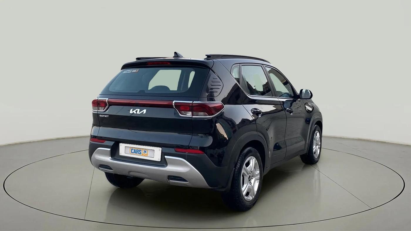 2022 KIA SONET HTK PLUS 1.2, Petrol, Manual, 41,357 km, Right Back Diagonal