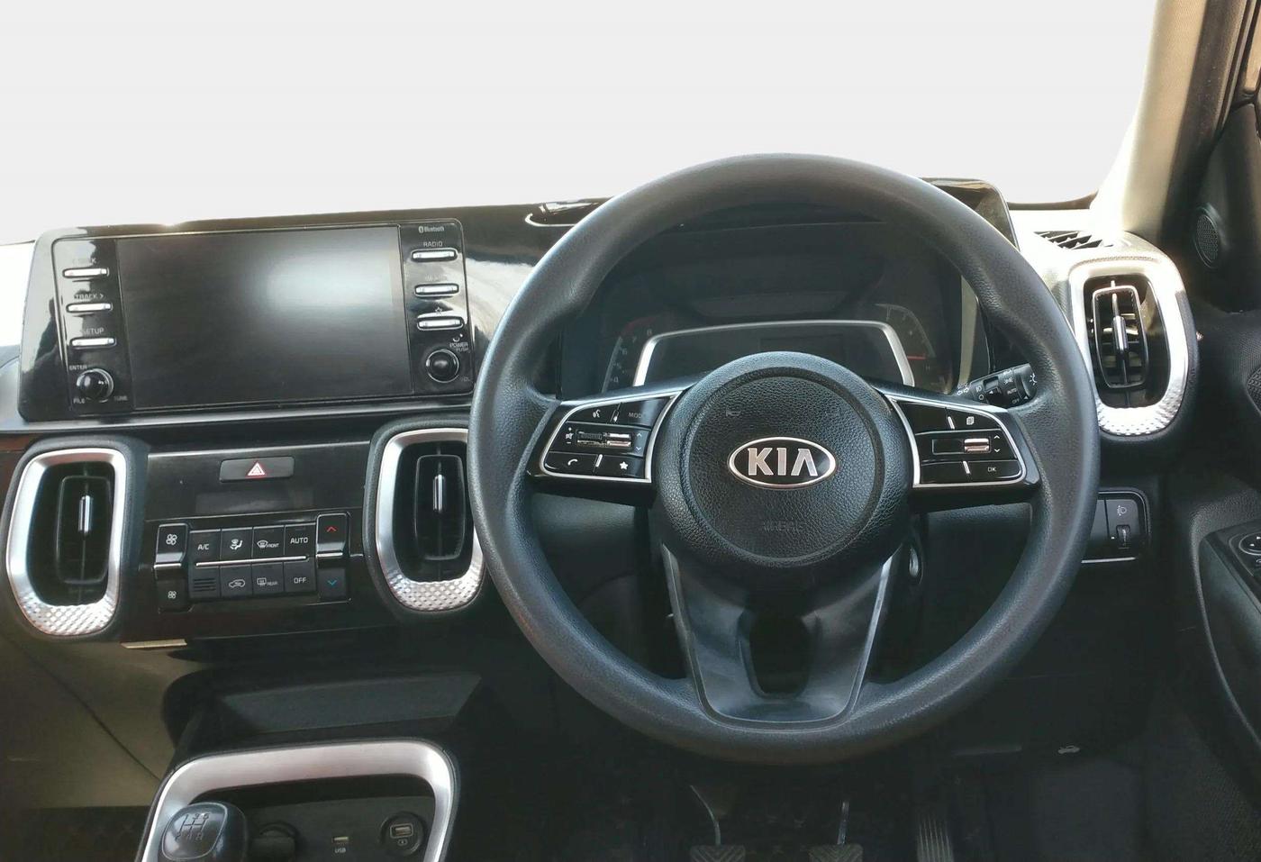 2020 KIA SONET HTK PLUS 1.2, Petrol, Manual, 53,439 km, Steering Wheel Close Up