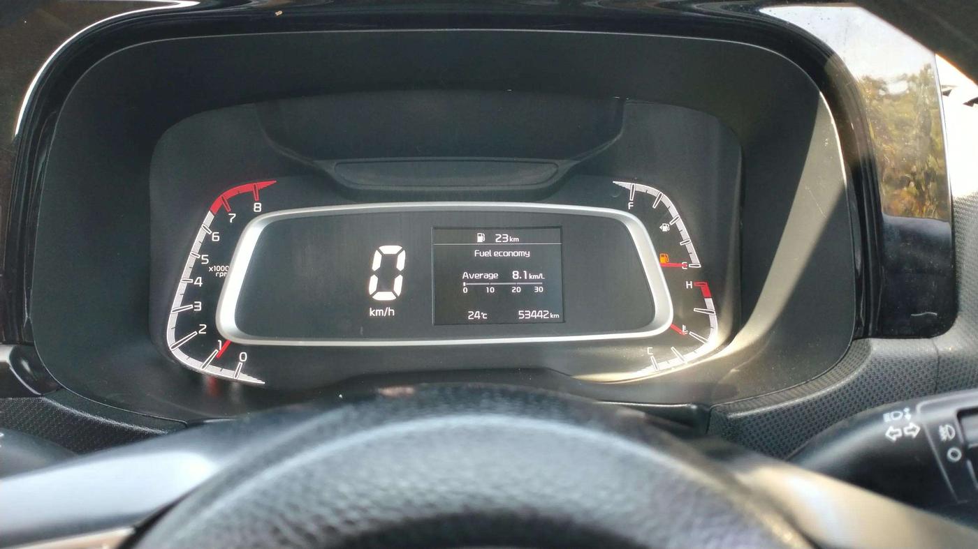 2020 KIA SONET HTK PLUS 1.2, Petrol, Manual, 53,439 km, Odometer Image